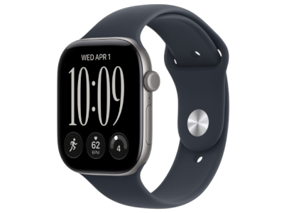 Apple Watch Series 12 GPS, 46mm Space Gray Aluminum Case with Black Sport Band Apple Watch Series 12 GPS, 46mm Space Gray Aluminum Case with Black Sport Band