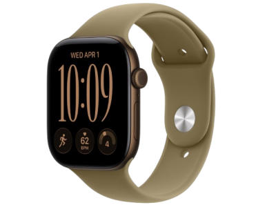 Apple Watch Series 12 GPS, 42mm Dark Bronze Aluminum Case with Black Sport Band Apple Watch Series 12 GPS, 42mm Dark Bronze Aluminum Case with Black Sport Band
