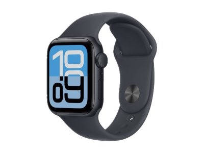 Apple Watch SE 3 GPS, 40mm Midnight Aluminum Case with Midnight Sport Band 