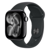 Apple Watch Series 11 GPS, 46mm Jet Black  Aluminum Case with Black Sport Band