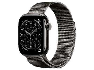 Apple Watch Series 11 GPS + Cellular 46mm Slate Titanium with Slate Milanese Loop