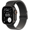 Apple Watch Ultra 3 GPS + Cellular, 49mm Black Titanium Case with Black Titanium Milanese Loop