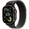 Apple Watch Ultra 3 GPS + Cellular, 49mm Black Titanium Case with Black/Charcoal Trail Loop