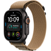 Apple Watch Ultra 4 GPS + Cellular, 49mm Black Titanium Case with Desert Alpine Loop
