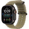 Apple Watch Ultra 4 GPS + Cellular, 49mm Black Titanium Case with Translucent Kelp Ocean Band