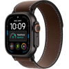 Apple Watch Ultra 4 GPS + Cellular, 49mm Black Titanium Case with Dark Umber Trail Loop
