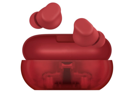 Beats Solo Buds Transparent Red