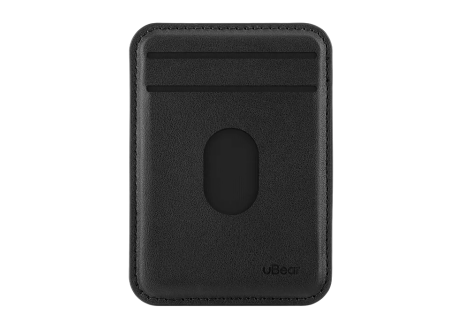 uBear Split magnetic cartdholder Экокожа Черный