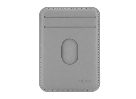 uBear Split magnetic cartdholder Экокожа Серый