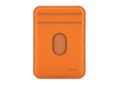 uBear Split magnetic cartdholder Экокожа Оранжевый