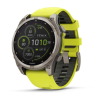 Garmin Fenix 8 51mm Solar Sapphire Titanium Yellow