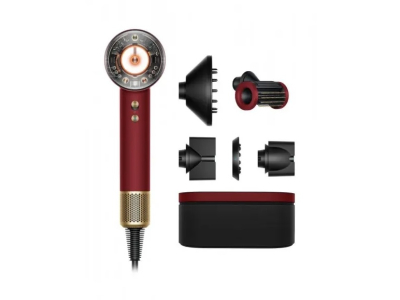 Dyson Суперсоник (Красный вельвет/Золото)