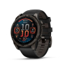Garmin Fenix 8 Titanium Black Gray Band