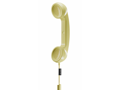 Native Union Pop Phone USB-C Гарнитура ретро телефонная трубка желтая