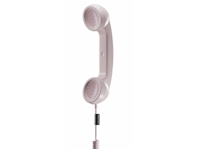 Native Union Pop Phone USB-C Гарнитура ретро телефонная трубка розовая