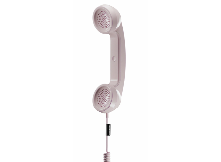 Native Union Pop Phone USB-C Гарнитура ретро телефонная трубка розовая