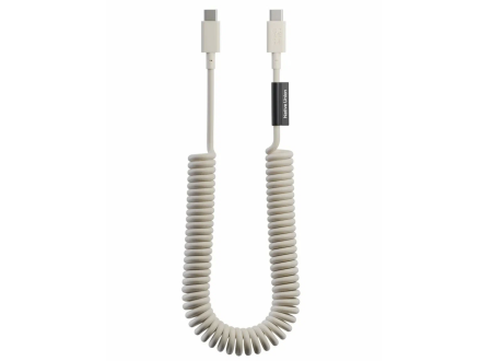 Native Union Pop Cable XL USB-C/USB-C, 60W, длина 2,4 м, песчаник