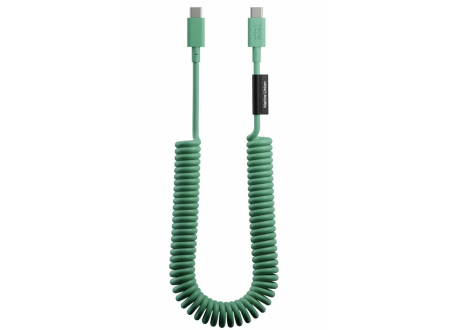 Native Union Pop Cable XL USB-C/USB-C, 60W, длина 2,4 м, зеленый