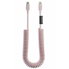 Native Union Pop Cable XL USB-C/USB-C, 60W, длина 2,4 м, розовый