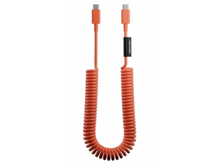 Native Union Pop Cable XL USB-C/USB-C, 60W, длина 2,4 м, ярко-красный