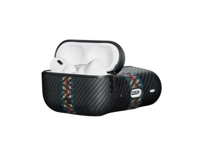 PITAKA MagSafe Case AirPods Pro/Pro 2 черный