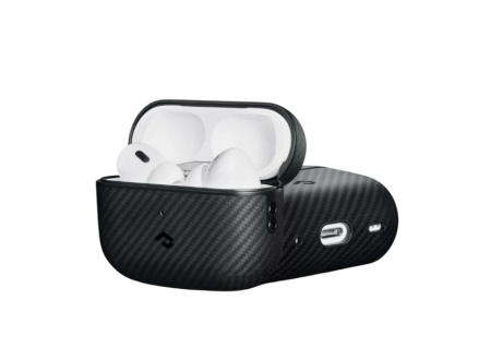 PITAKA MagSafe Case AirPods Pro/Pro 2 черный