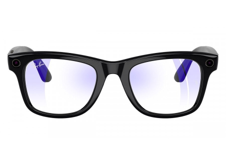 Ray-Ban Wayfarer Shiny Black/Clear