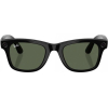 Ray-Ban Gen 2 Wayfarer Shiny Black / G15 Green