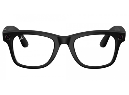 RayBan Gen2 Matte Black/Clear
