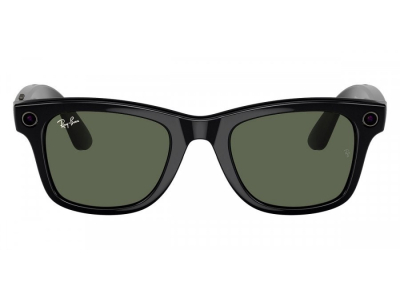 Ray-Ban Wayfarer Shiny Black/Green
