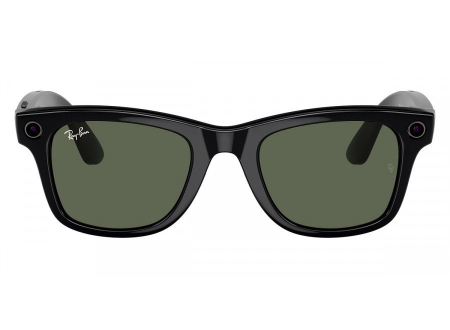Ray-Ban Wayfarer Shiny Black/Green