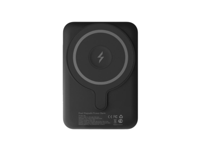 Внешний аккумулятор VLP Dual Magsafe PowerBank 5000 mAh, USB-C, Black